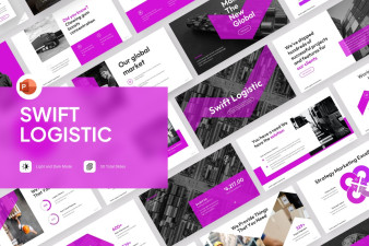 Swift Logistic PowerPoint Template
